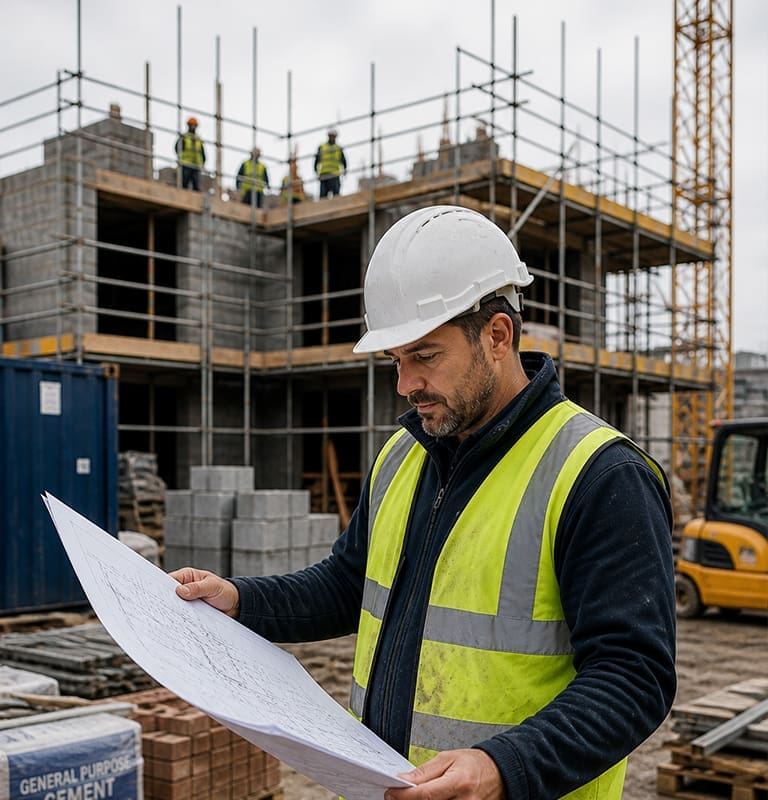 Contractor sales recruitment for main contractors and sub-contractors UK